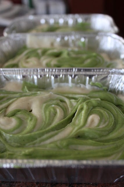 Matcha Swirl Tea Cake