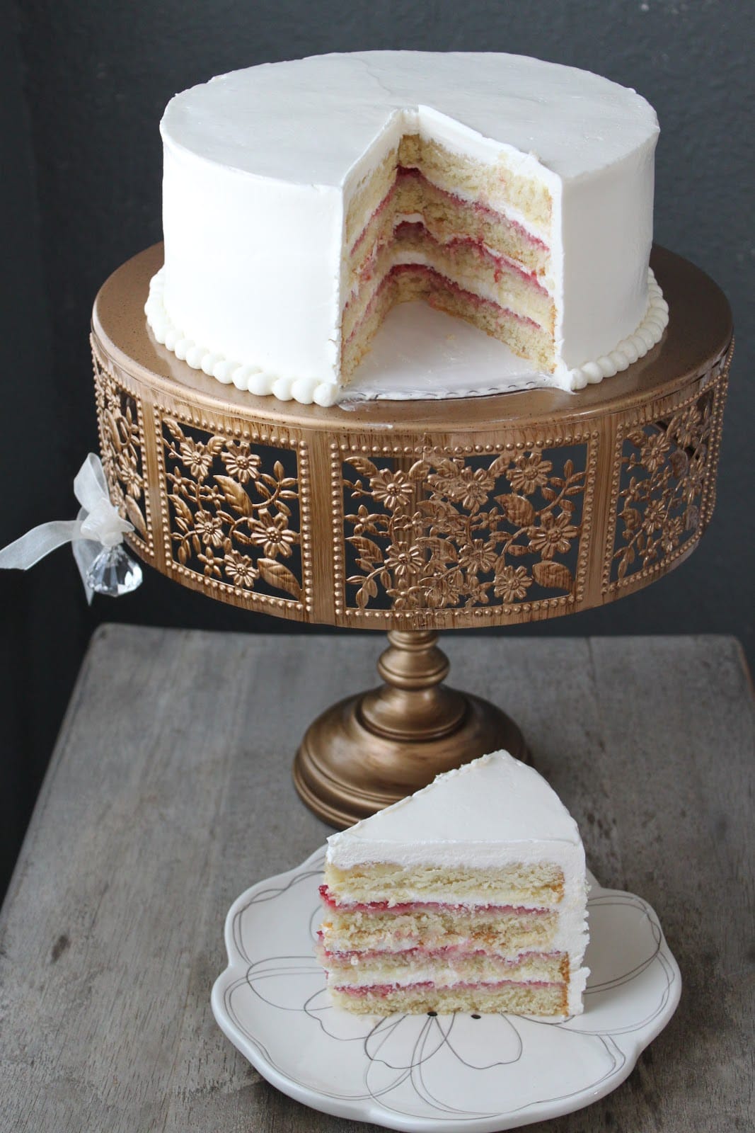 Lemon Raspberry Layer Cake  The Little Epicurean