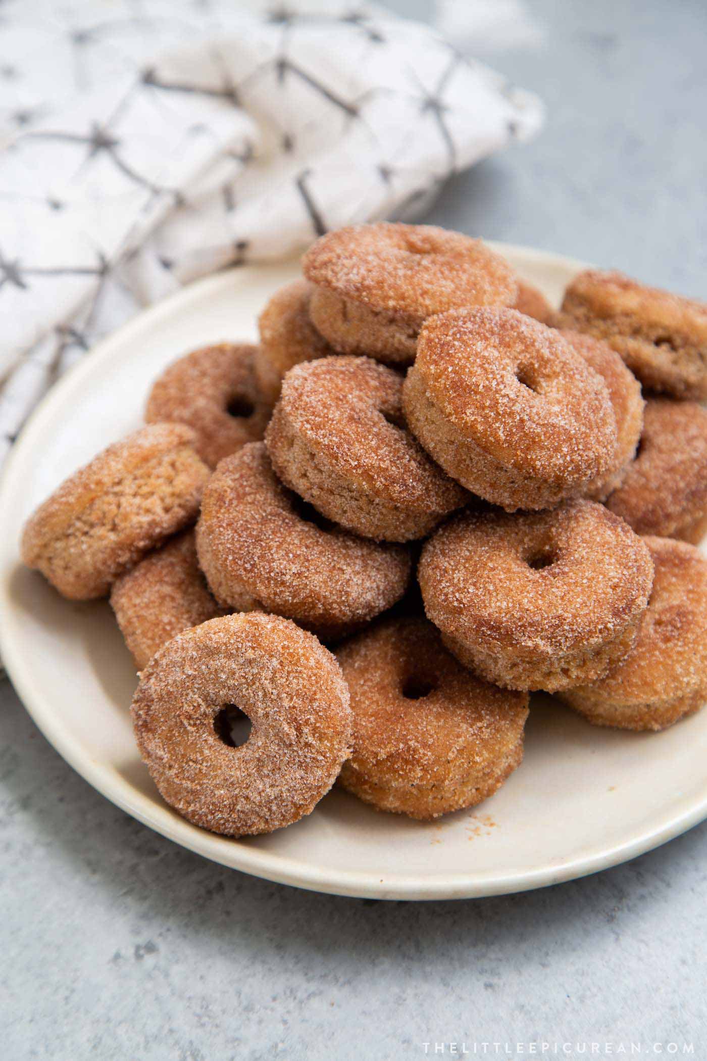 Baked Cinnamon Sugar Donuts