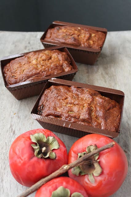 Persimmon Walnut Cake