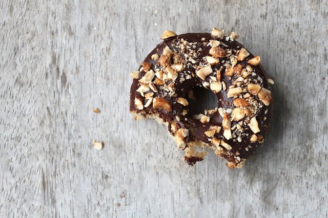 Chocolate Hazelnut Crunch Donuts