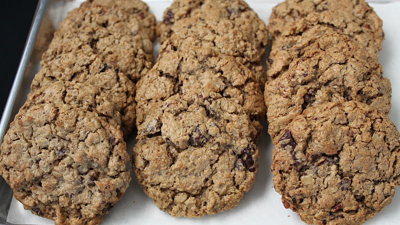 pecan oatmeal cookies