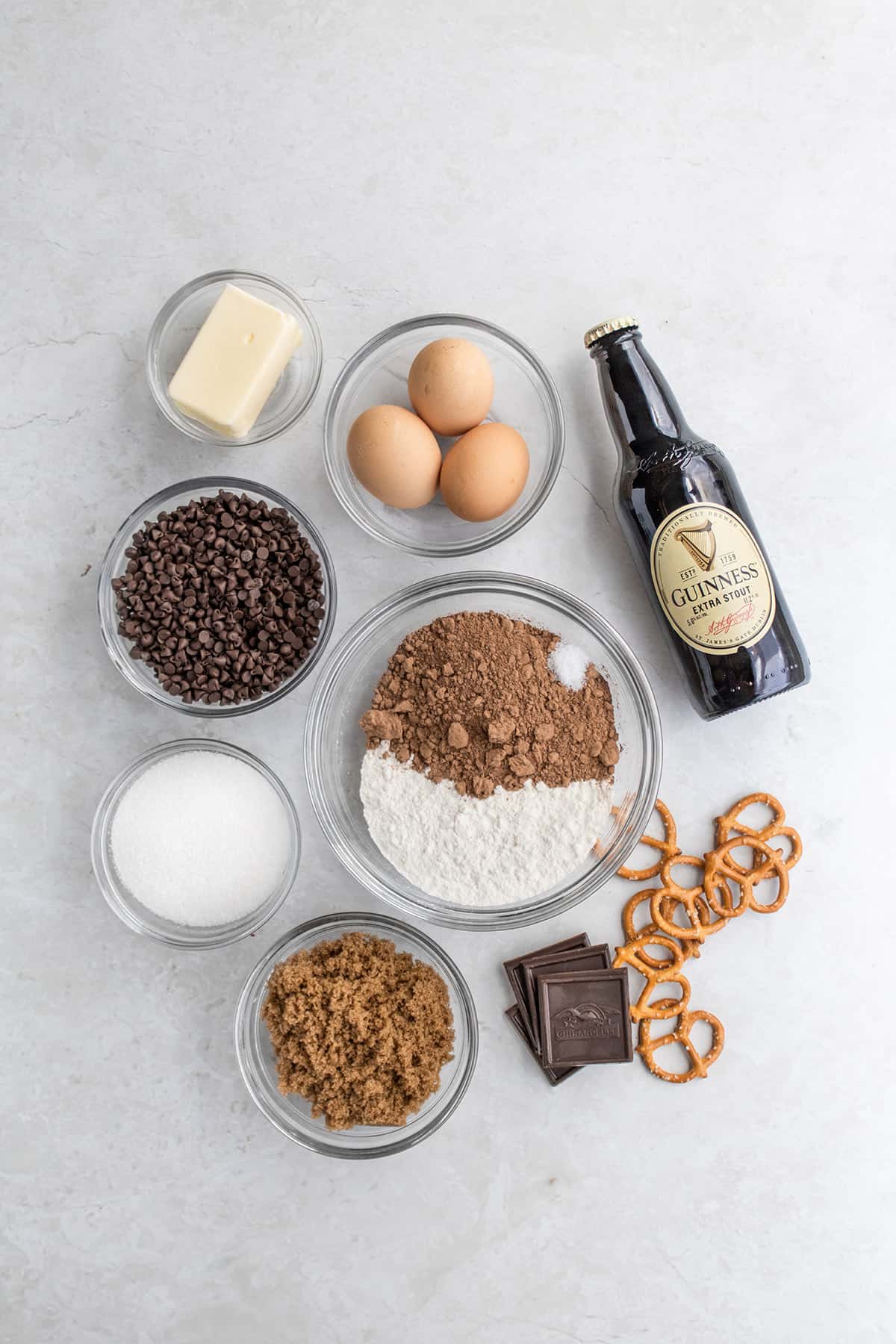 Guinness brownies ingredients