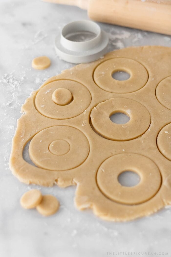 shortbread cookie dough for samoa cookies