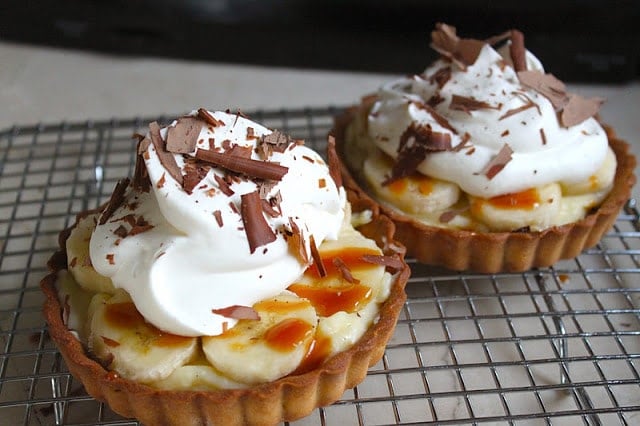 Banana Cream Tarts