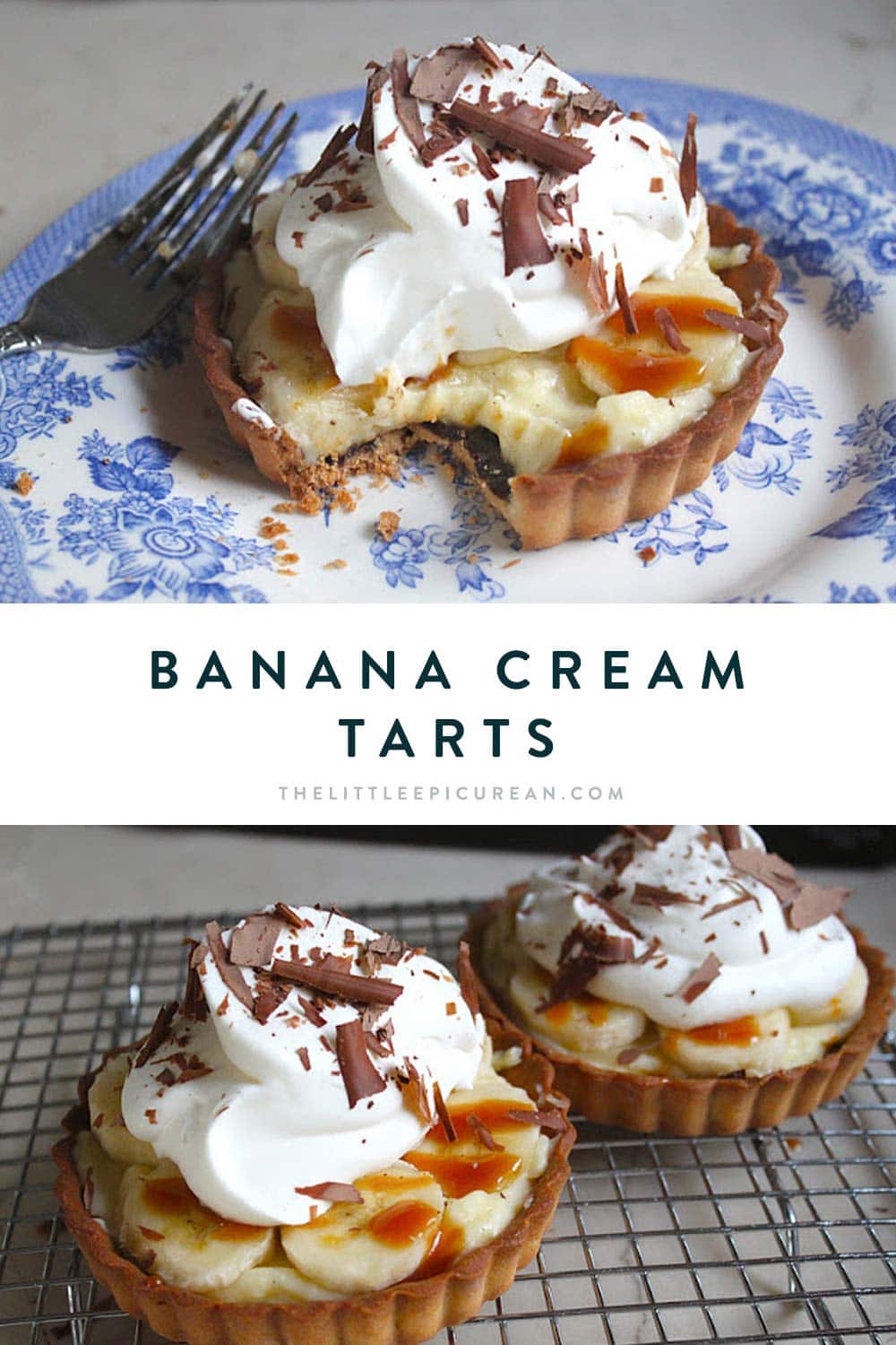 Banana Cream Tarts