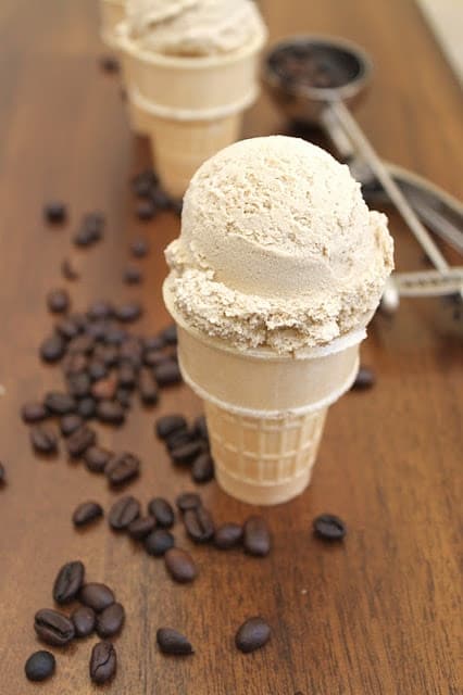 coffee ice cream