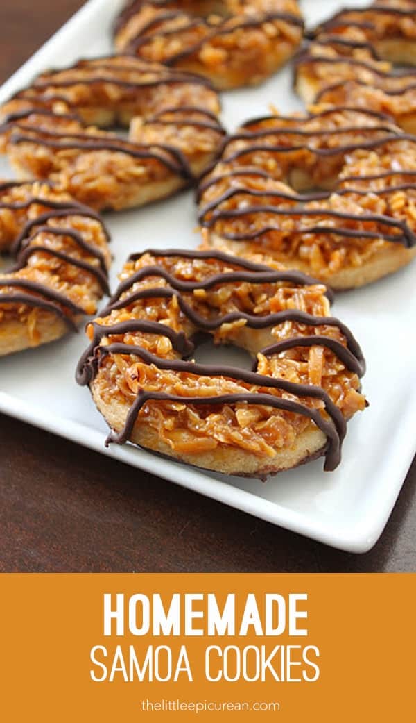 Homemade Samoa Cookies