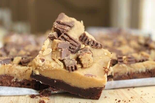 Peanut Butter Cookie Dough Brownies