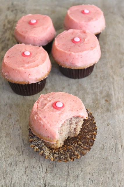 Sprinkles Strawberry Cupcakes Homemade Version