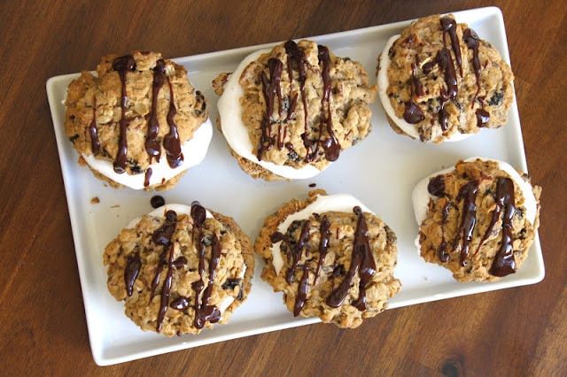 Chocolate Oatmeal Moon Pies