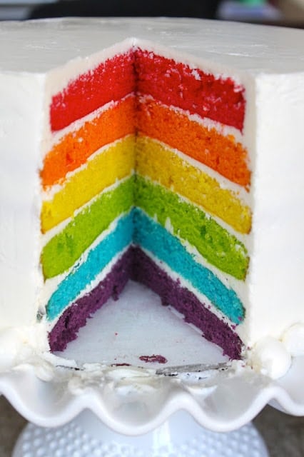 Rainbow Cake - Zest Food