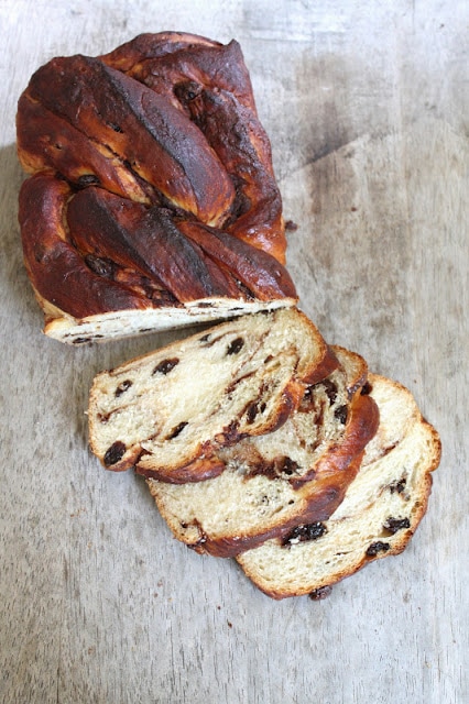 Braided Cinnamon Raisin Bread