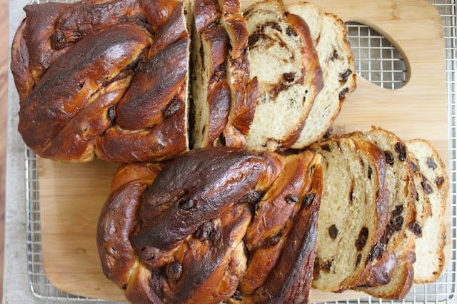 Braided Cinnamon Raisin Bread