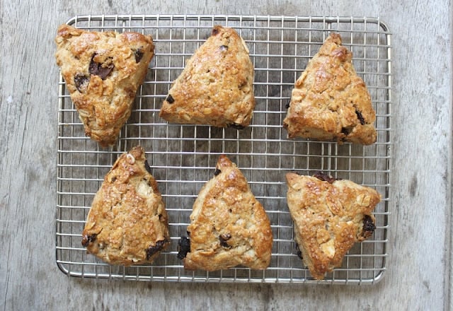 Tart Cherries and Toasted Almonds Scones