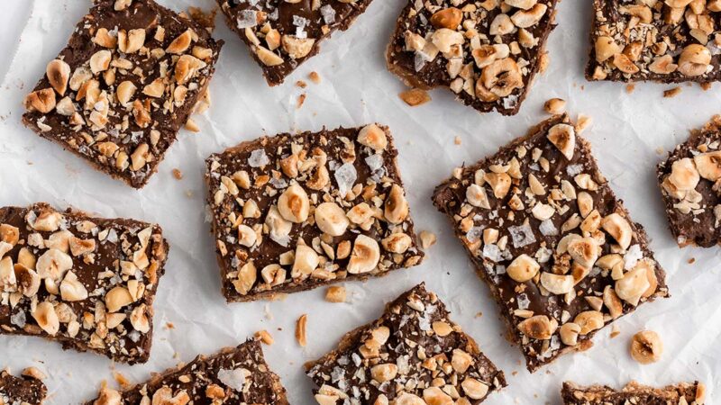 salted hazelnut toffee