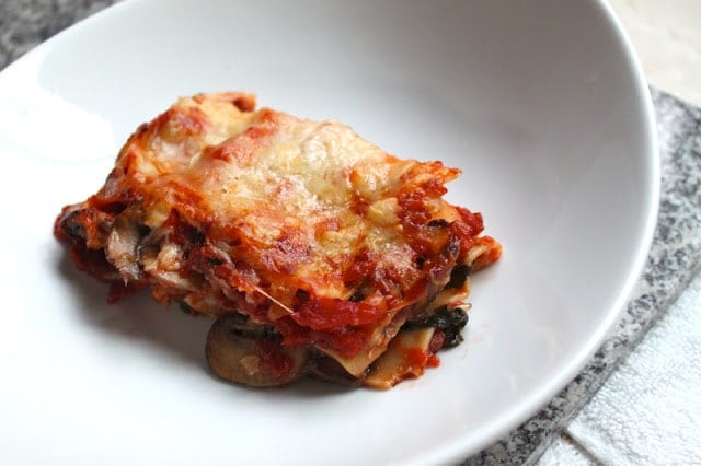 Mushroom Lasagna