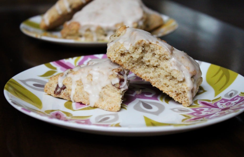 Maple Pecan Oat Scones