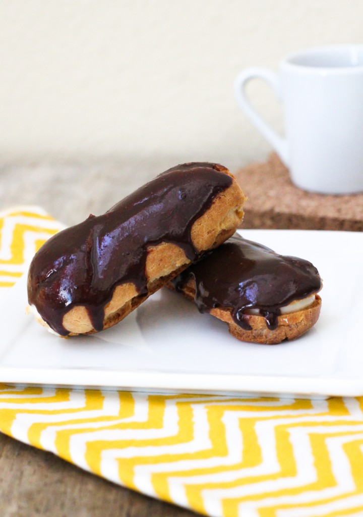 Chocolate Glazed Eclairs