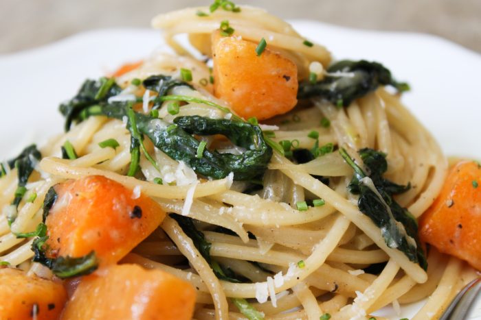 brown butter spaghetti 