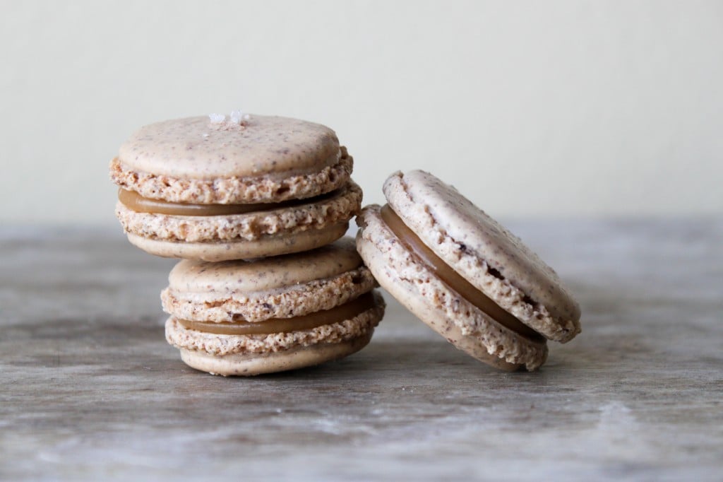 Sea Salt Caramel Macarons