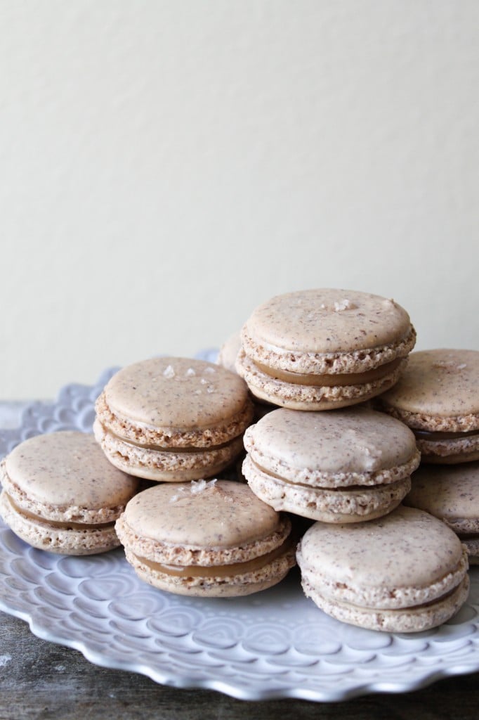 Sea Salt Caramel Macarons