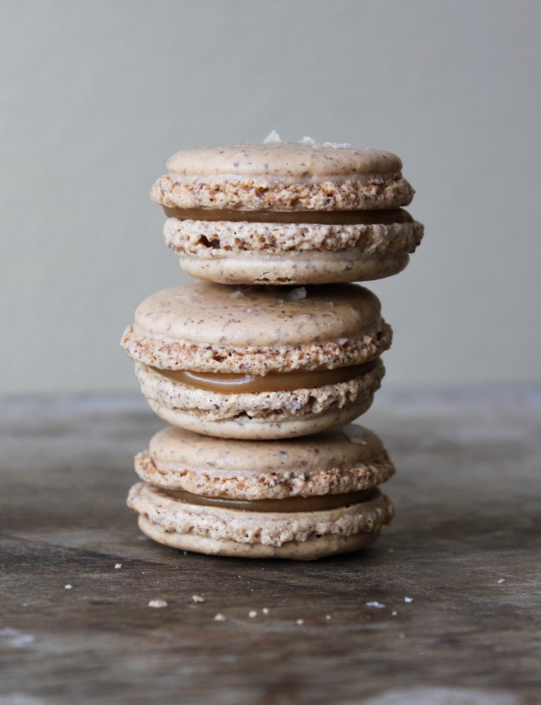 Sea Salt Caramel Macarons