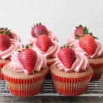 strawberry cupcakes