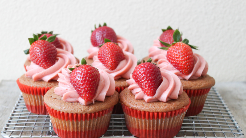 strawberry cupcakes