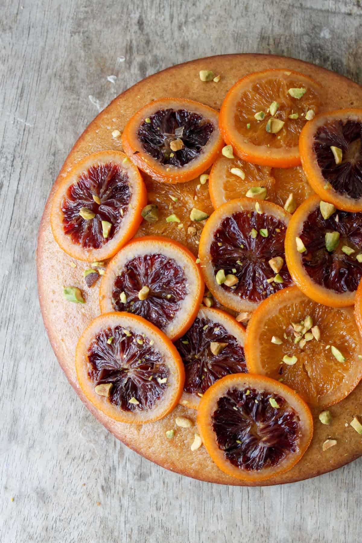 Blood Orange Olive Oil Cake Chocolate