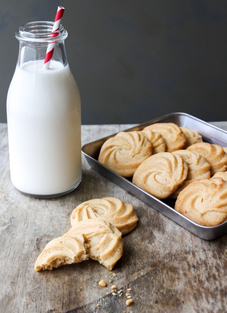 vanilla malt cookies 