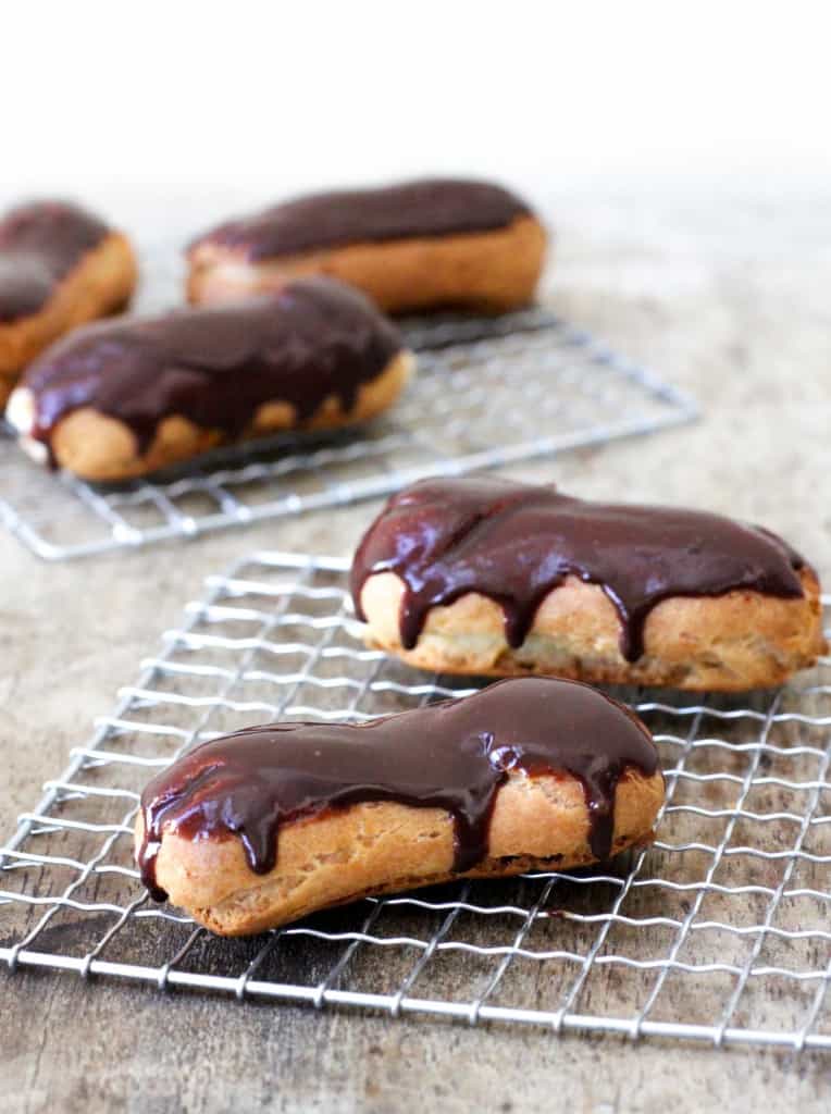 Chocolate Glazed Eclairs The Little Epicurean