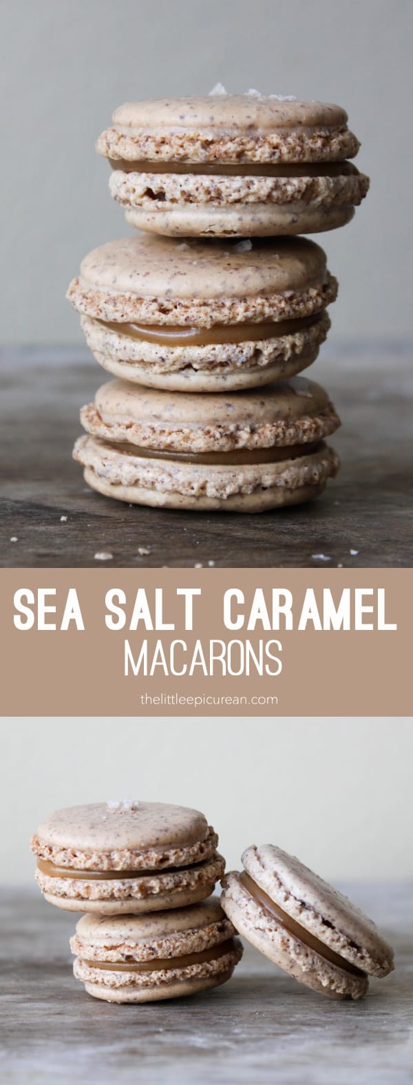 Sea Salt Caramel Macarons