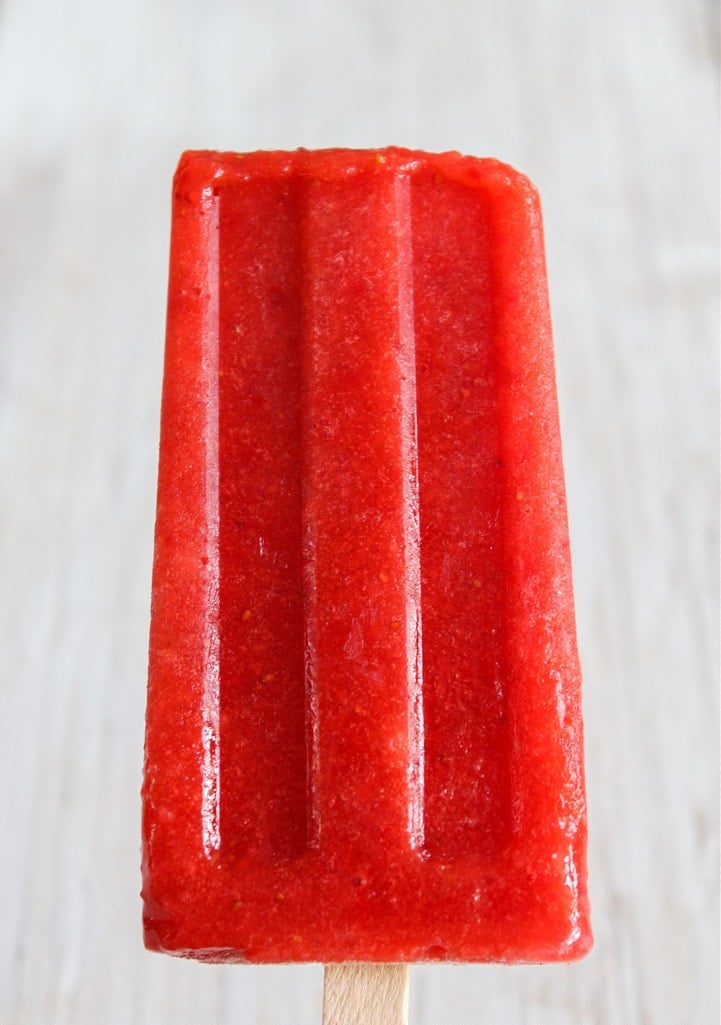 strawberry popsicle