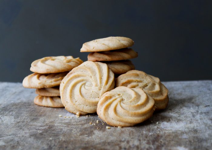 vanilla malted cookies