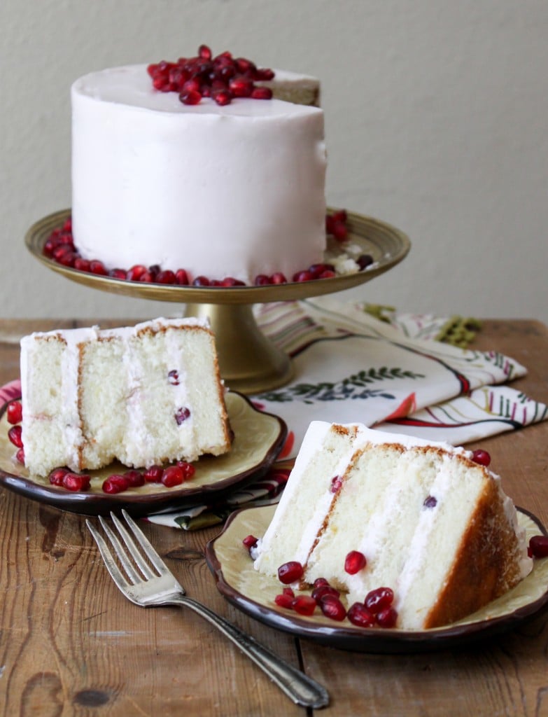 pomegranate cake