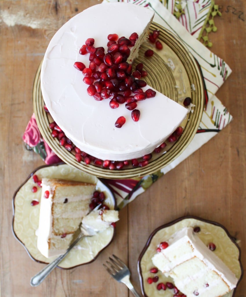 pomegranate cake