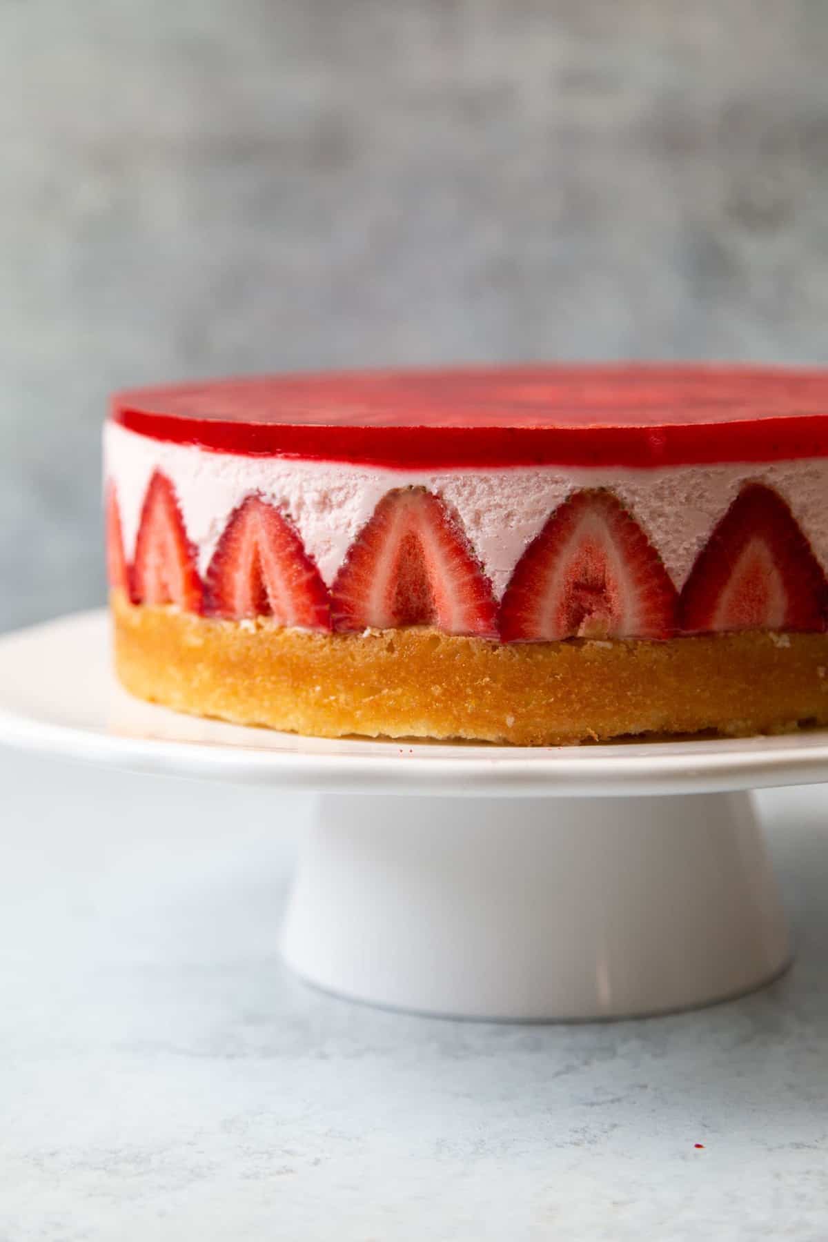 Strawberry Mousse Cake