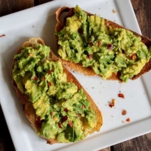 Garlic Avocado Toast