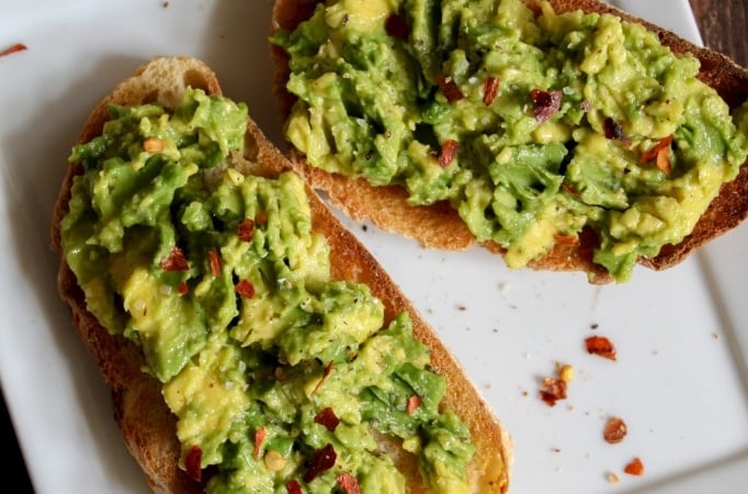 Garlic Avocado Toast