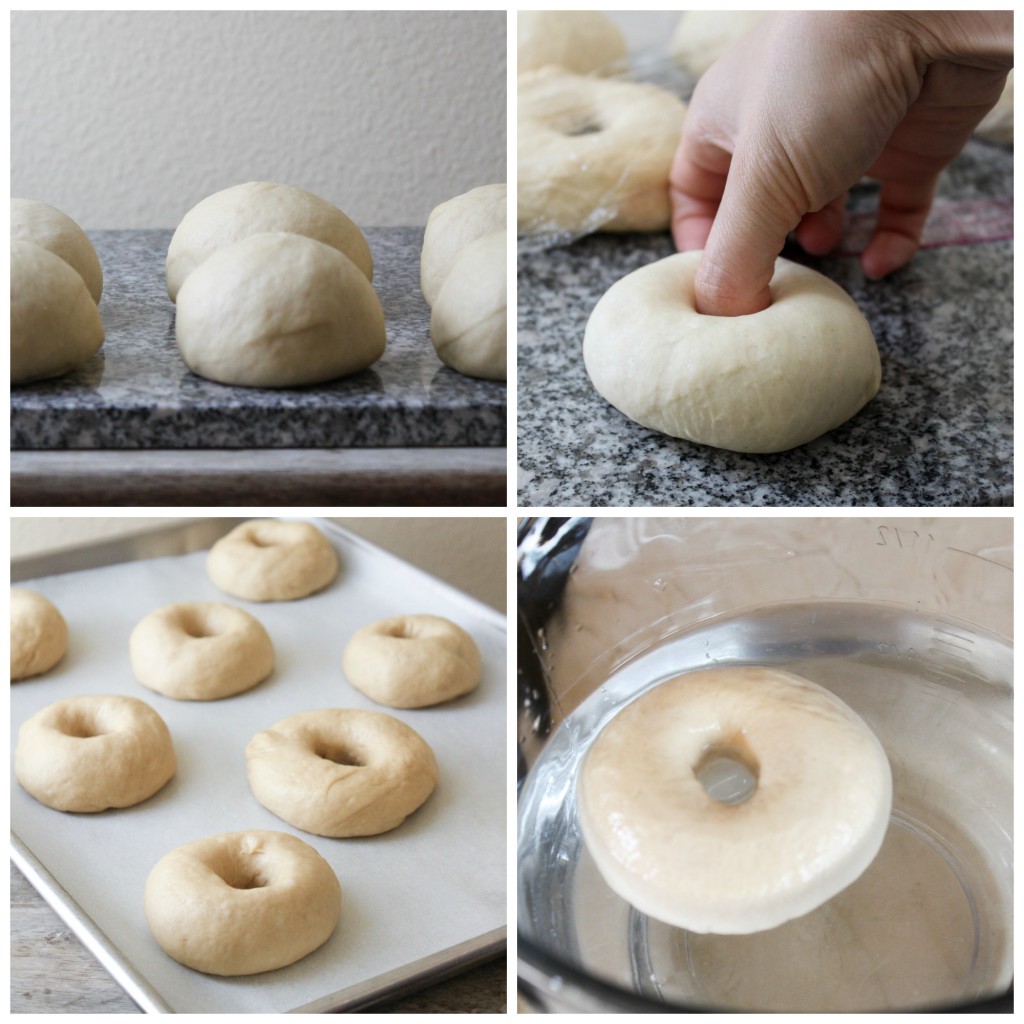 bagel making steps