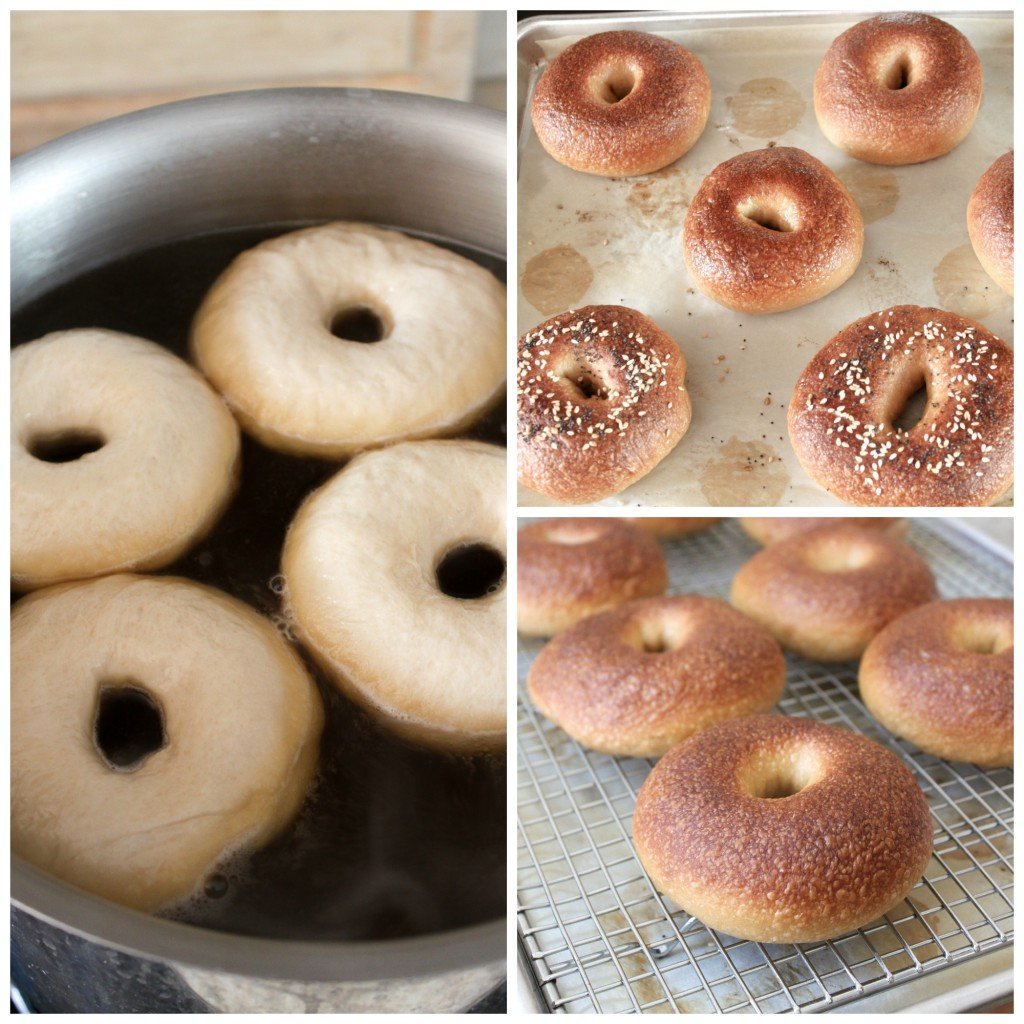 boiled and baked bagels