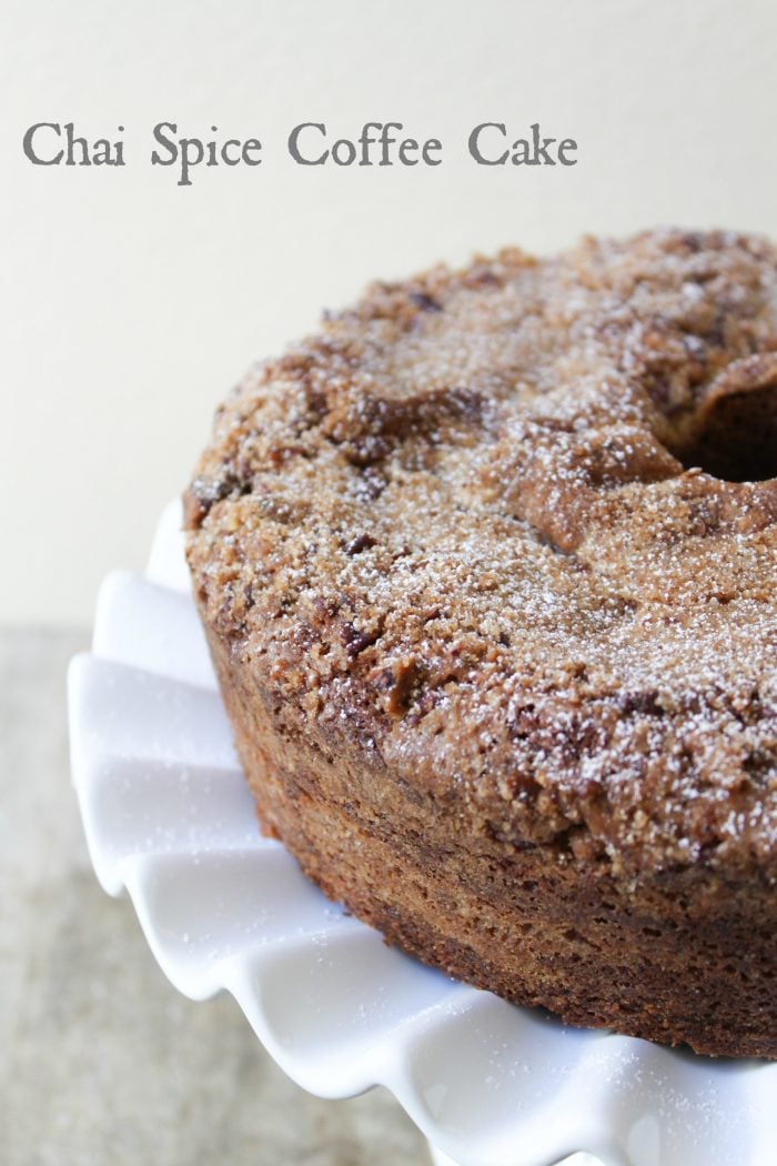 Chai Spice Coffee Cake