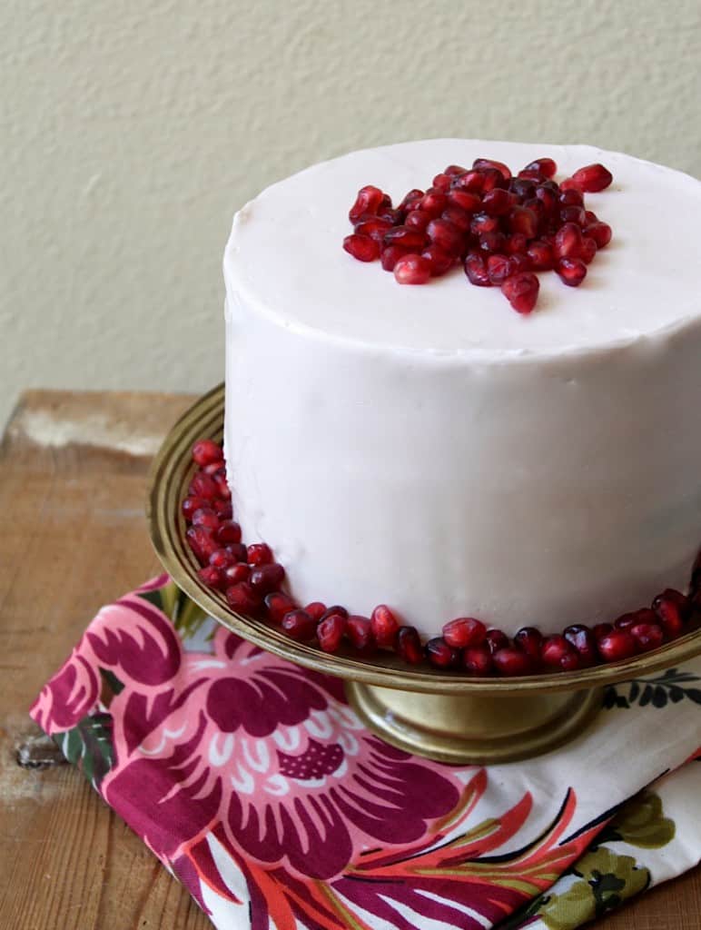 Pomegranate Cake The Little Epicurean
