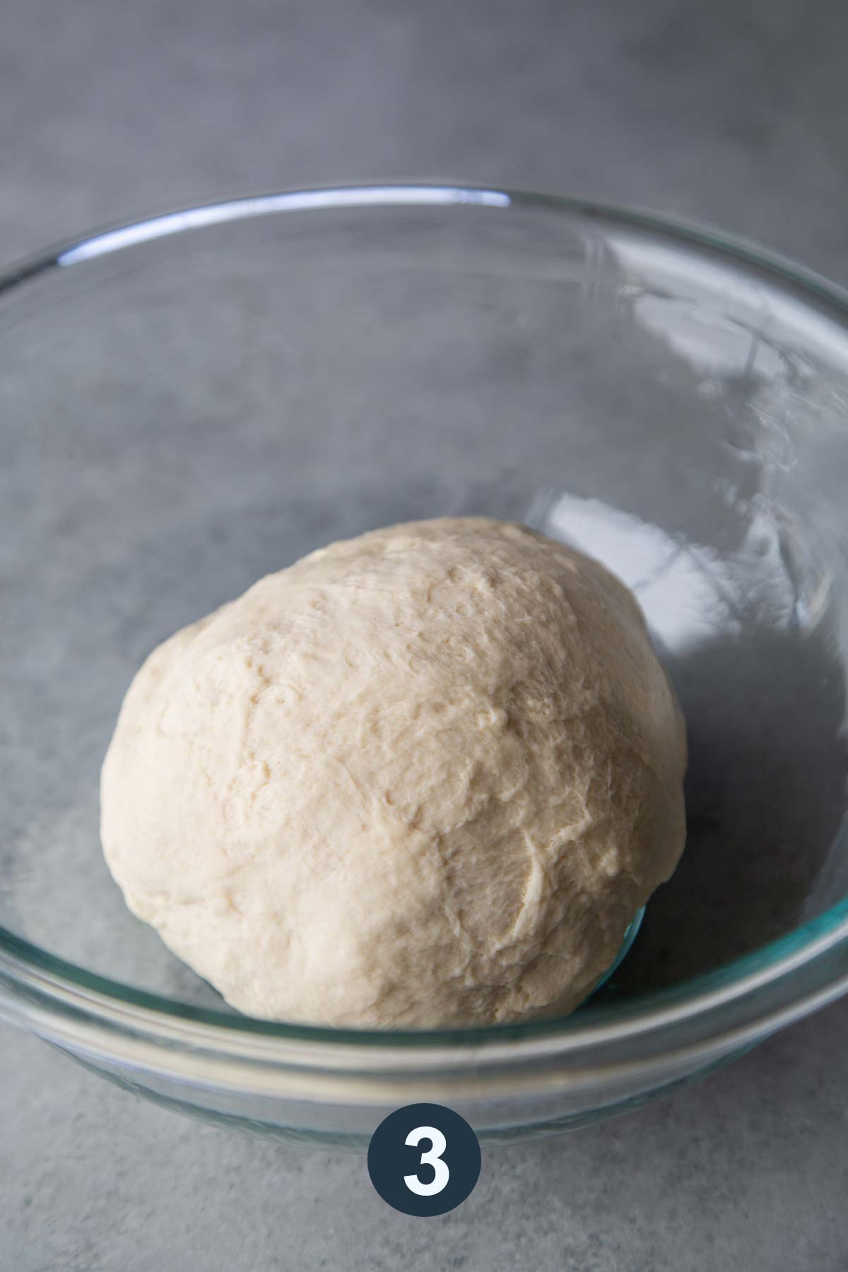 transfer dough to clean bowl and let rest.