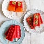 strawberry popsicles