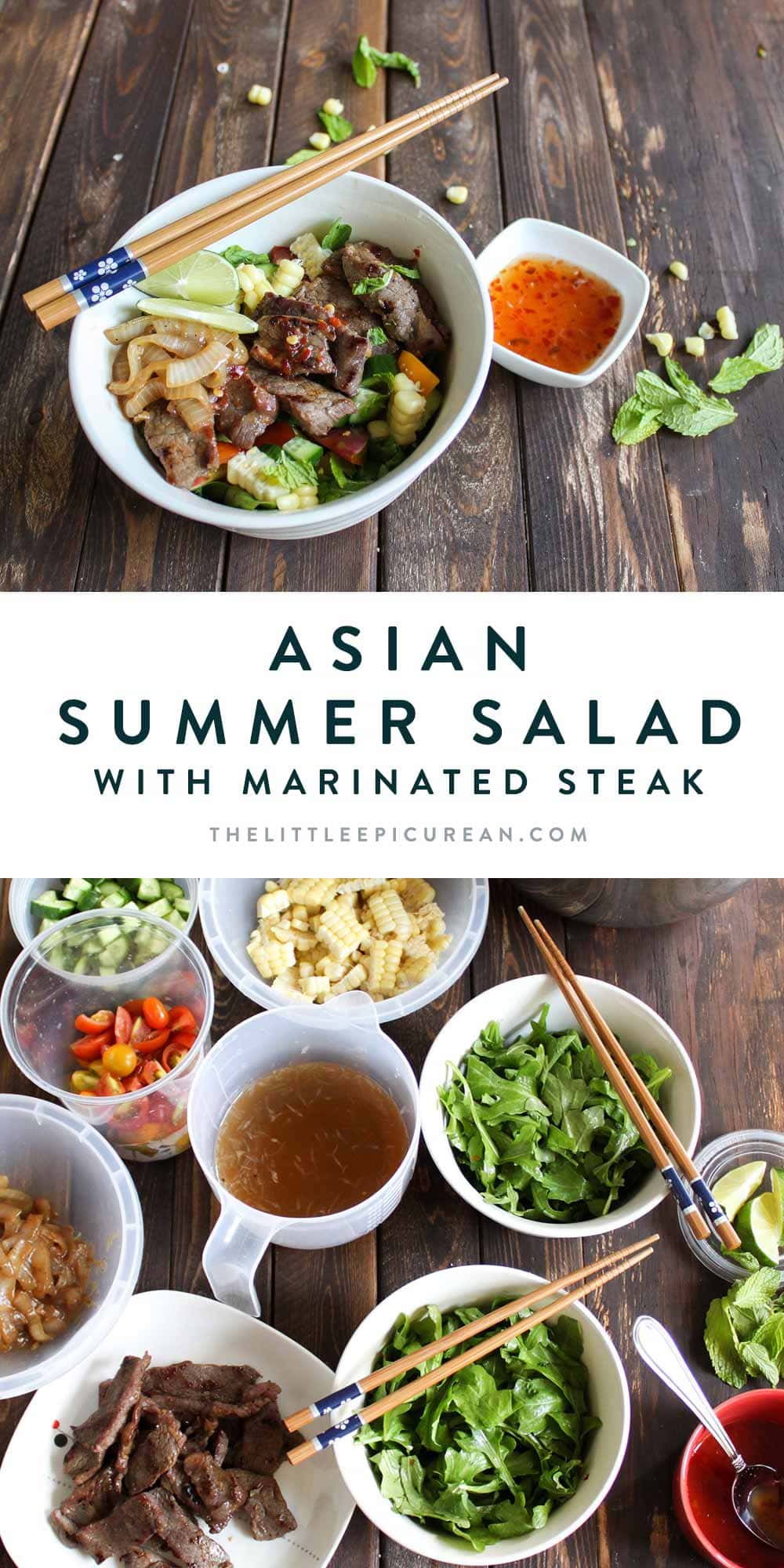 Asian Summer Steak Salad