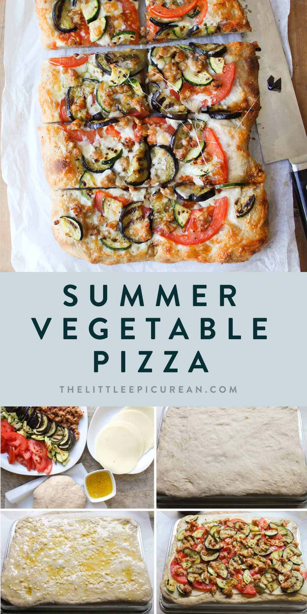 summer vegetable pizza