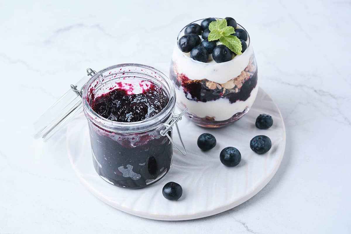 Blueberry Refrigerator Jam The Little Epicurean