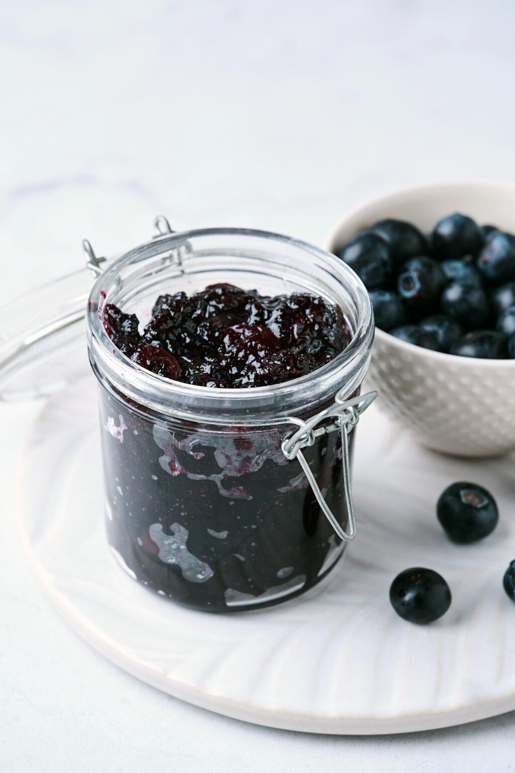 Blueberry Refrigerator Jam The Little Epicurean